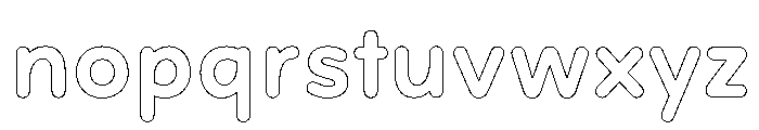 FormulateLayer OutlineLight Font LOWERCASE