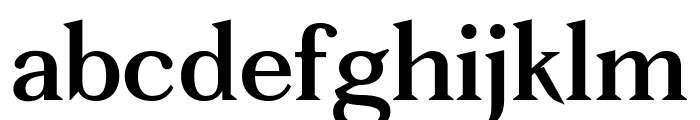 Fortescue SemiBold Font LOWERCASE