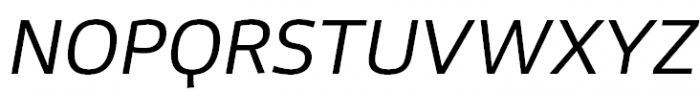 Foros Italic Font UPPERCASE