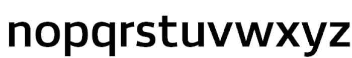 Foros Medium Font LOWERCASE