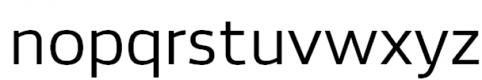 Foros Regular Font LOWERCASE