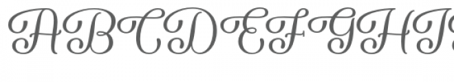 Forgiven Font UPPERCASE