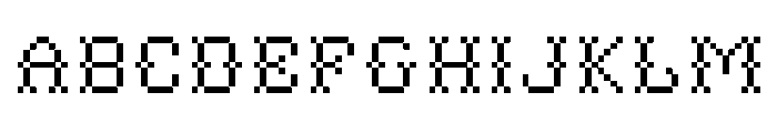 Folk Art Block Font UPPERCASE