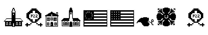 Folk Art Extras Font OTHER CHARS
