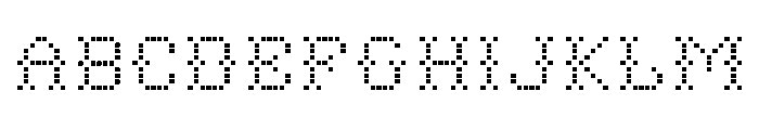 Folk Art Square Font UPPERCASE