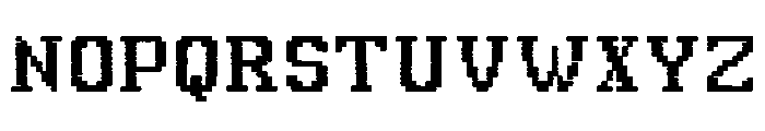 Folk Art Stitch Font UPPERCASE