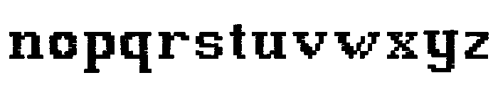 Folk Art Stitch Font LOWERCASE
