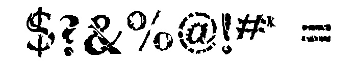 Fontasaurus Regular Font OTHER CHARS