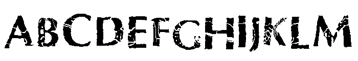 Fontasaurus Text Font UPPERCASE