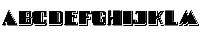 Fonti Matteo Fill Shaded FONT