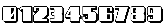 Fonti Matteo Outline Shaded Font OTHER CHARS