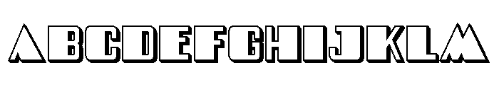 Fonti Matteo Outline Shaded FONT
