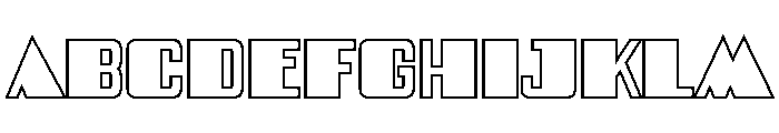 Fonti Matteo Outline FONT