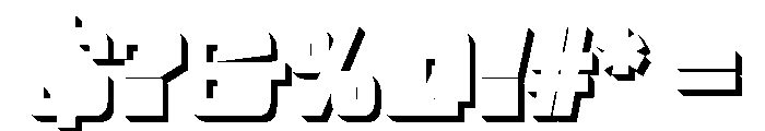 Fonti Matteo Shadow Font OTHER CHARS