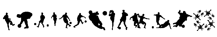 Football World Regular Font UPPERCASE