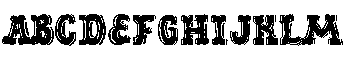 Forest Trail Shadow FONT
