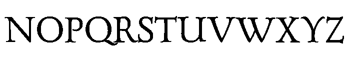 Forum Titling Bold OSF Font UPPERCASE