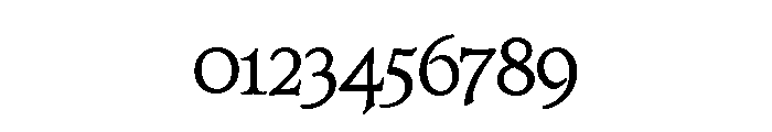 Forum Titling Medium OSF Font OTHER CHARS