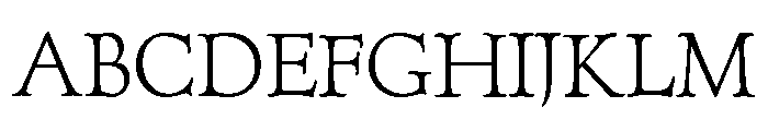 Forum Titling Medium Font UPPERCASE