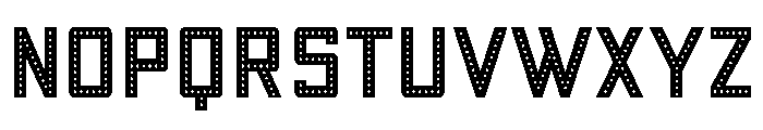 Fosho Book Regular Font UPPERCASE