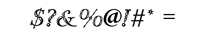 Fournier Le Jeune Regular Font OTHER CHARS