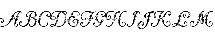 Fournier Le Jeune Regular Font UPPERCASE