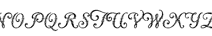Fournier Le Jeune Regular Font UPPERCASE