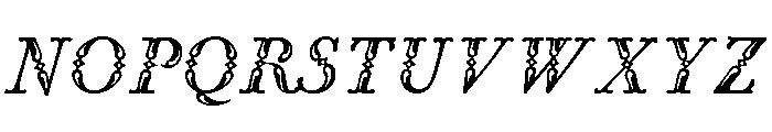Fournier Le Jeune Regular Font LOWERCASE