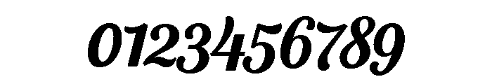 Fourth Bold Font OTHER CHARS
