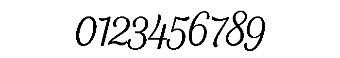 Fourth Light Font OTHER CHARS