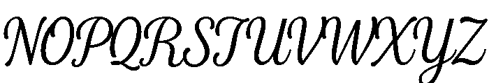 Fourth Light Font UPPERCASE