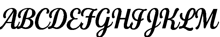 Fourth Medium Font UPPERCASE