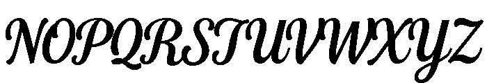 Fourth Medium Font UPPERCASE