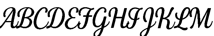 Fourth Regular Font UPPERCASE