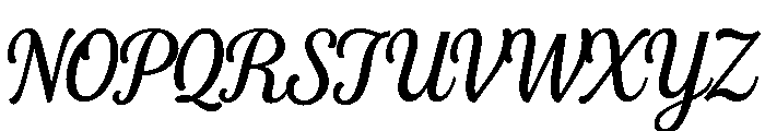 Fourth Regular Font UPPERCASE