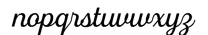 Fourth Regular Font LOWERCASE