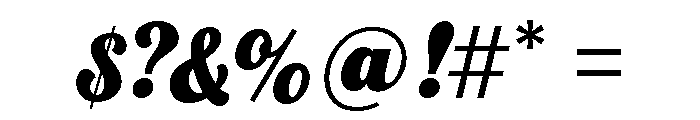 Fourth Ultra Black Font OTHER CHARS