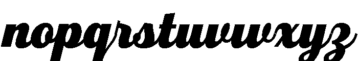 Fourth Ultra Black Font LOWERCASE