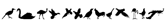 Fowl Play Regular Font LOWERCASE