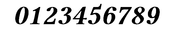 Foxtrot Bold Italic Font OTHER CHARS