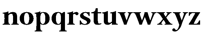 Foxtrot Bold Font LOWERCASE
