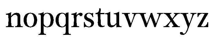 Foxtrot Regular Font LOWERCASE