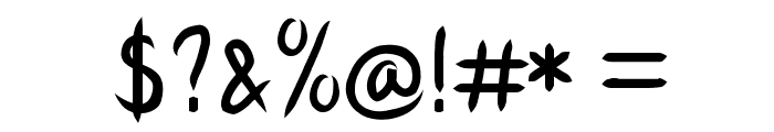 FP third hand Font OTHER CHARS