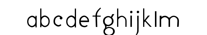 FProject Font LOWERCASE
