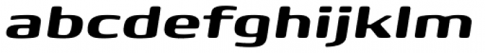 FP Head Pro Italic Black Font LOWERCASE