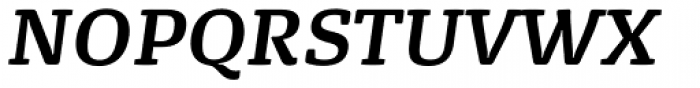 FPDancer Serif Bold Italic Font UPPERCASE