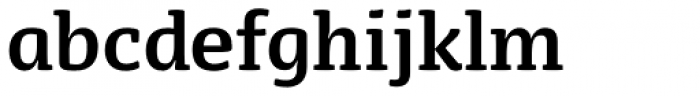 FPDancer Serif Bold Font LOWERCASE