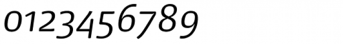 FPDancer Serif Light Italic Font OTHER CHARS