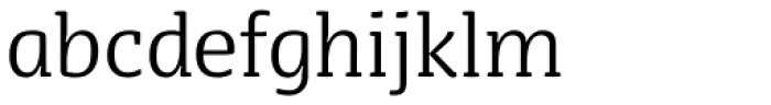 FPDancer Serif Light Font LOWERCASE