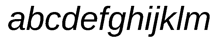 Franklin Gothic Std Italic FONT